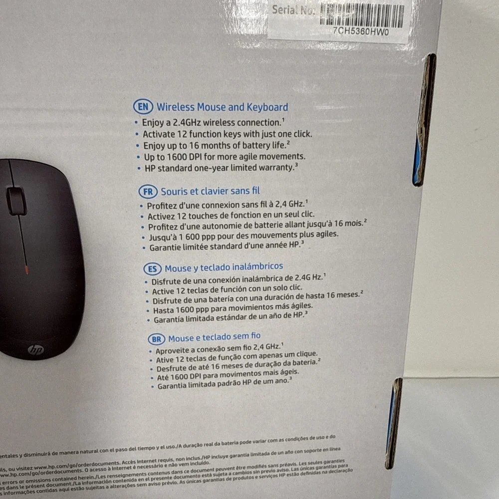HP 230 Wireless‎ Mouse and Keyboard Combo
